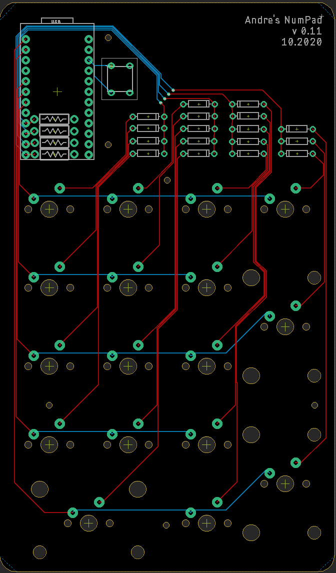 Numpad PCB Image