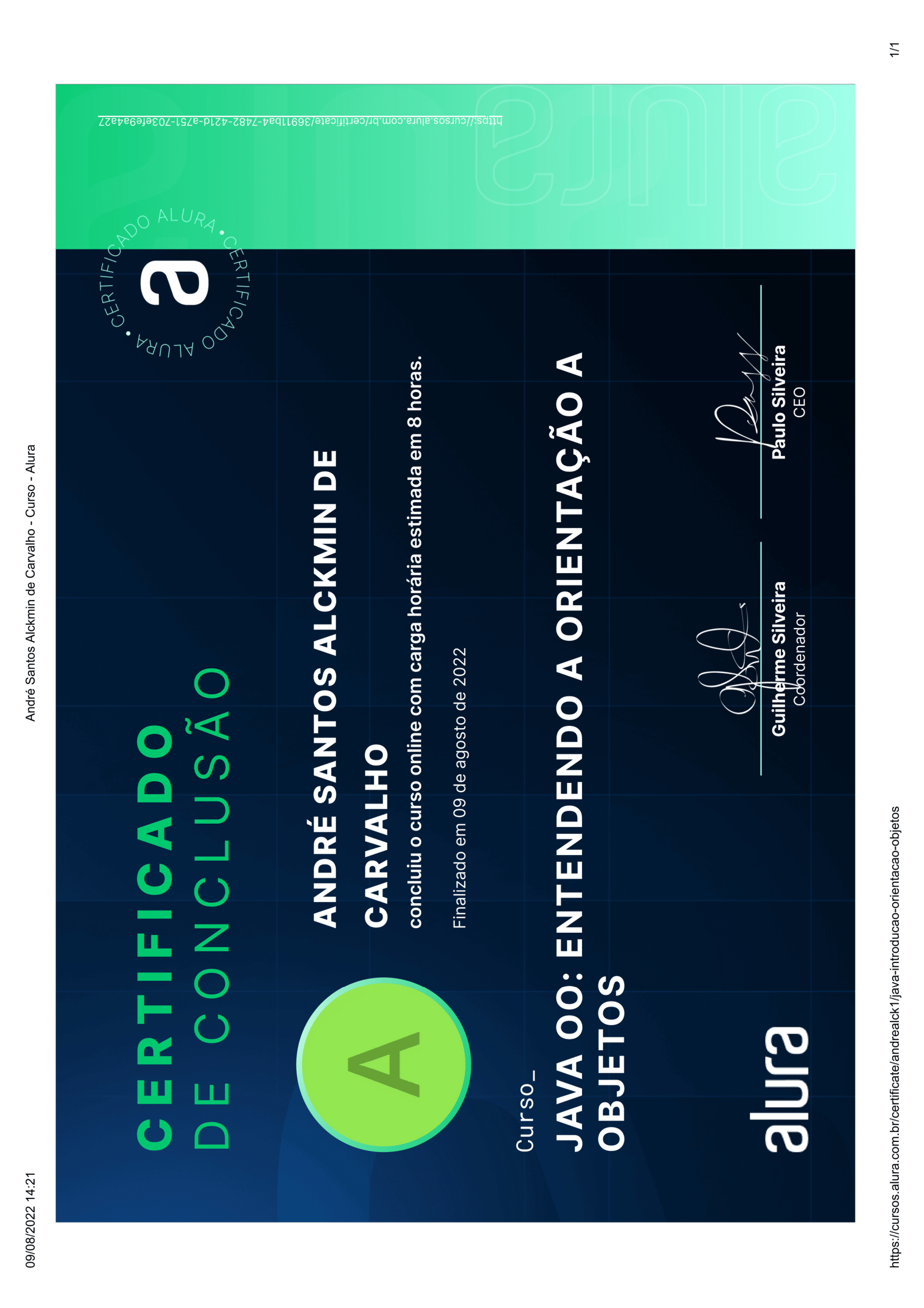 certificado