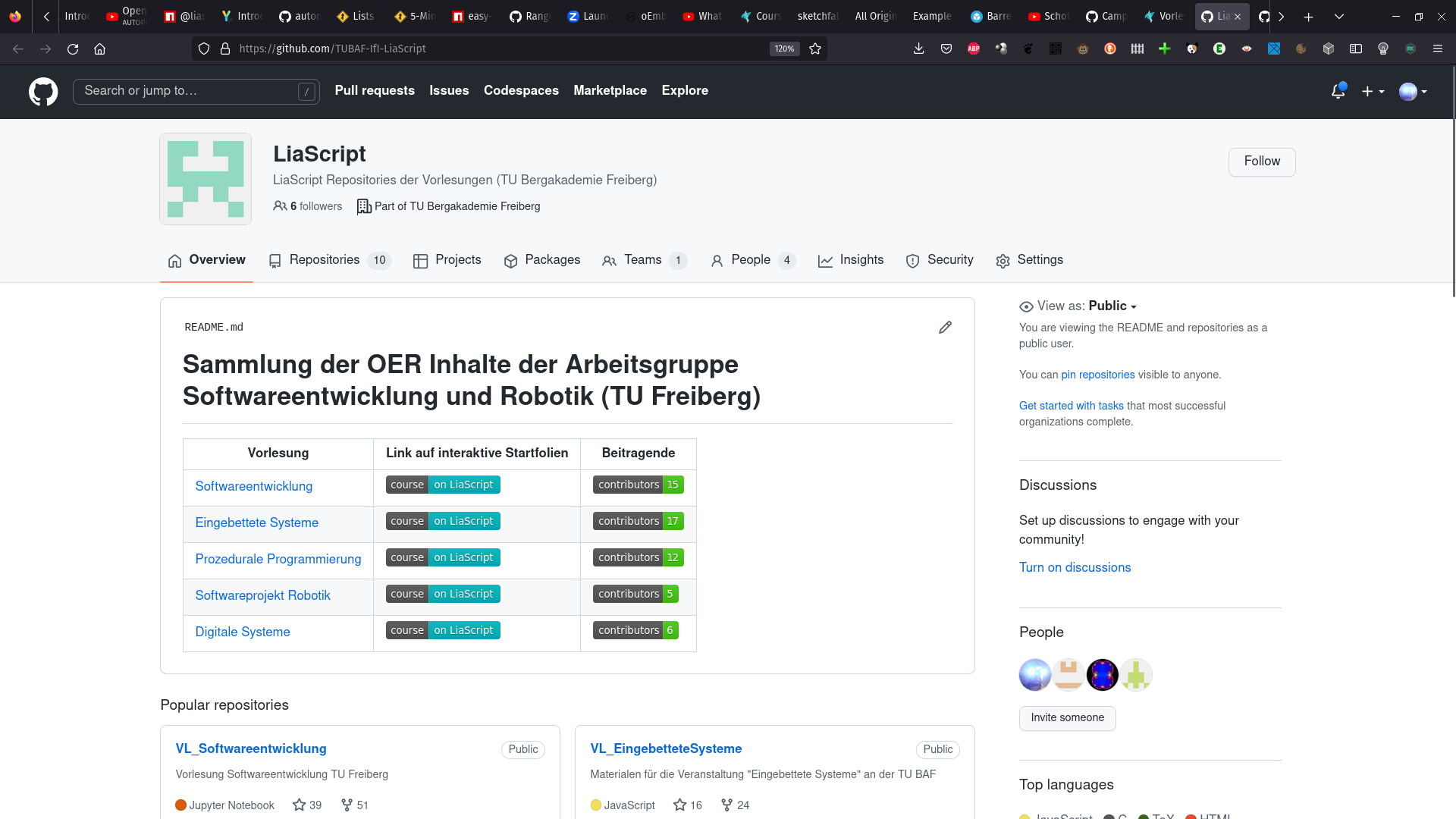 github screenshot