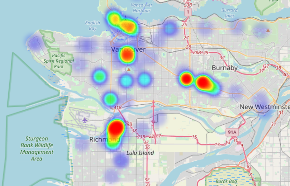 Heatmap Screenshot