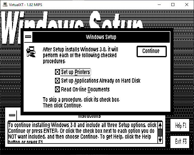 win30setup screenshot