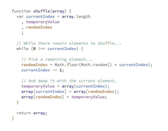 Semantic highlighting example