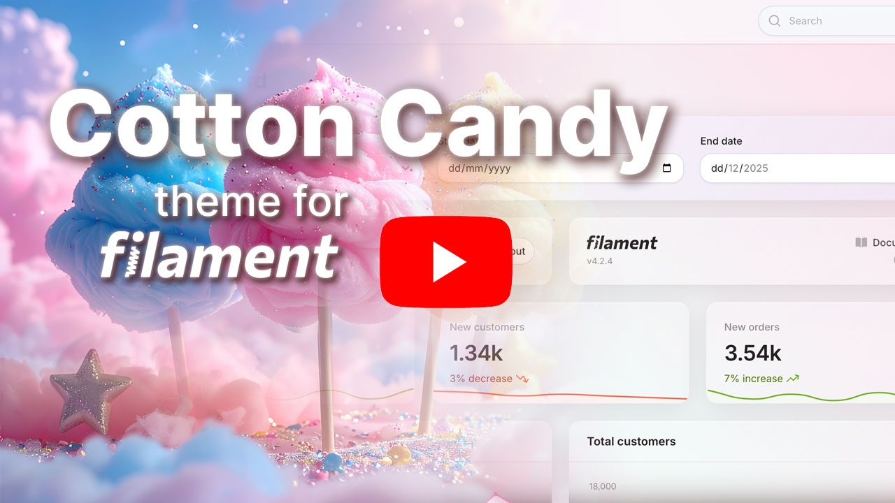 Filament Cotton Candy Youtube Video
