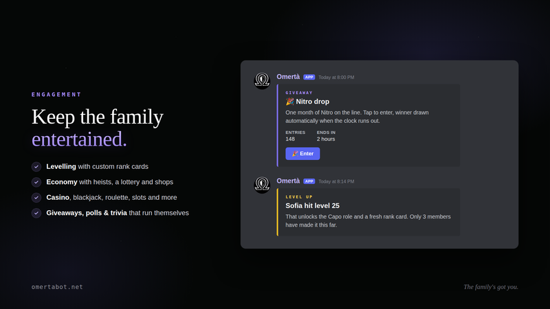 Keep the family entertained