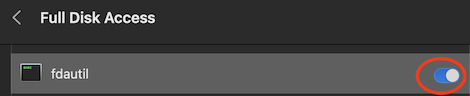 fdautil-full-disk-access