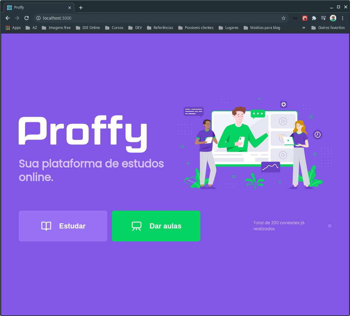 Landing page