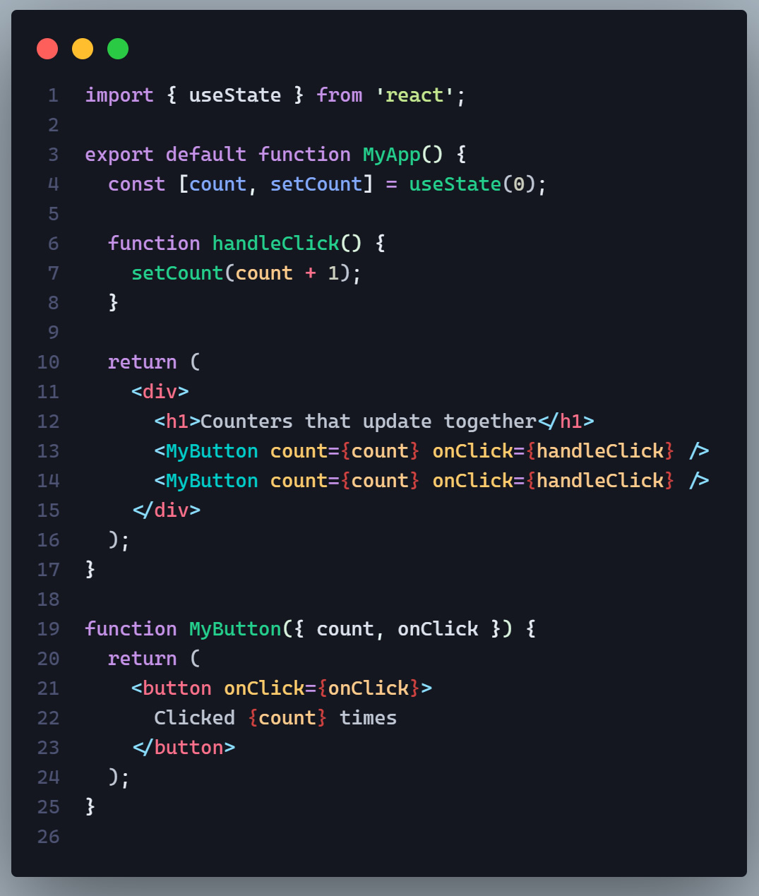 React preview