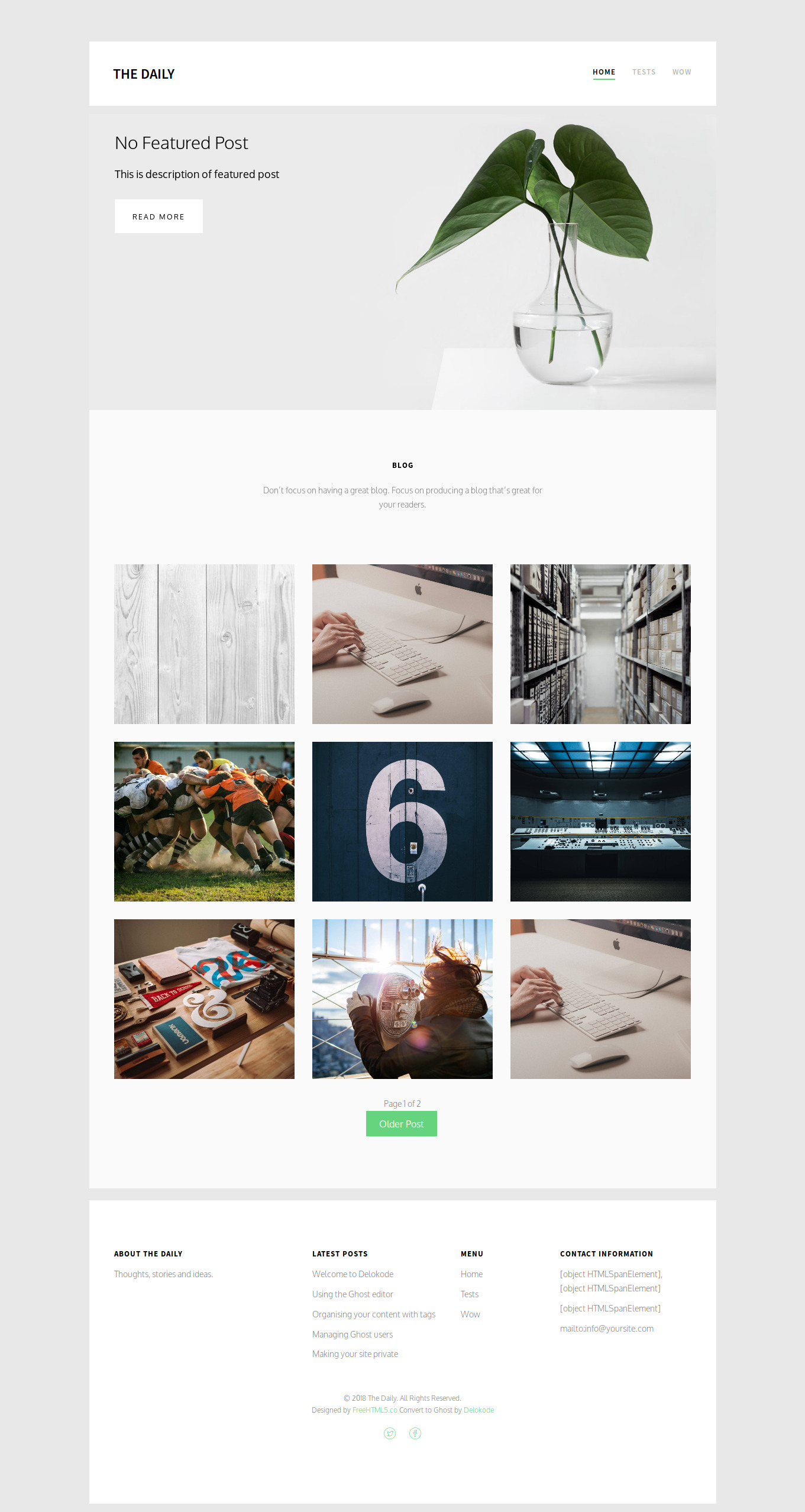 GitHub - andrepurnomo/ghost-theme-neat: This ghost theme is from https ...