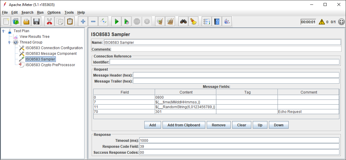 ISO8583 Sampler