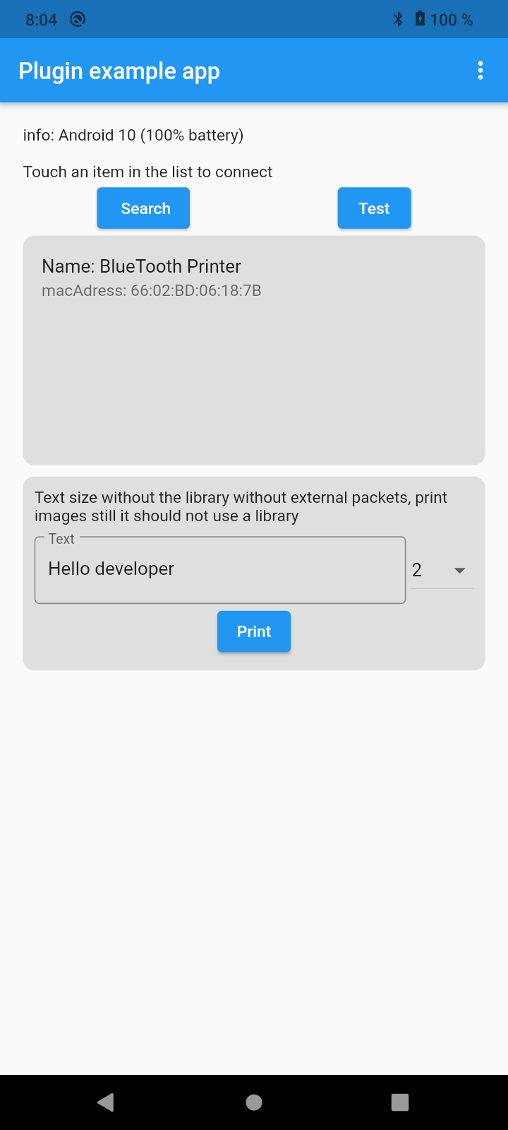 App example Android