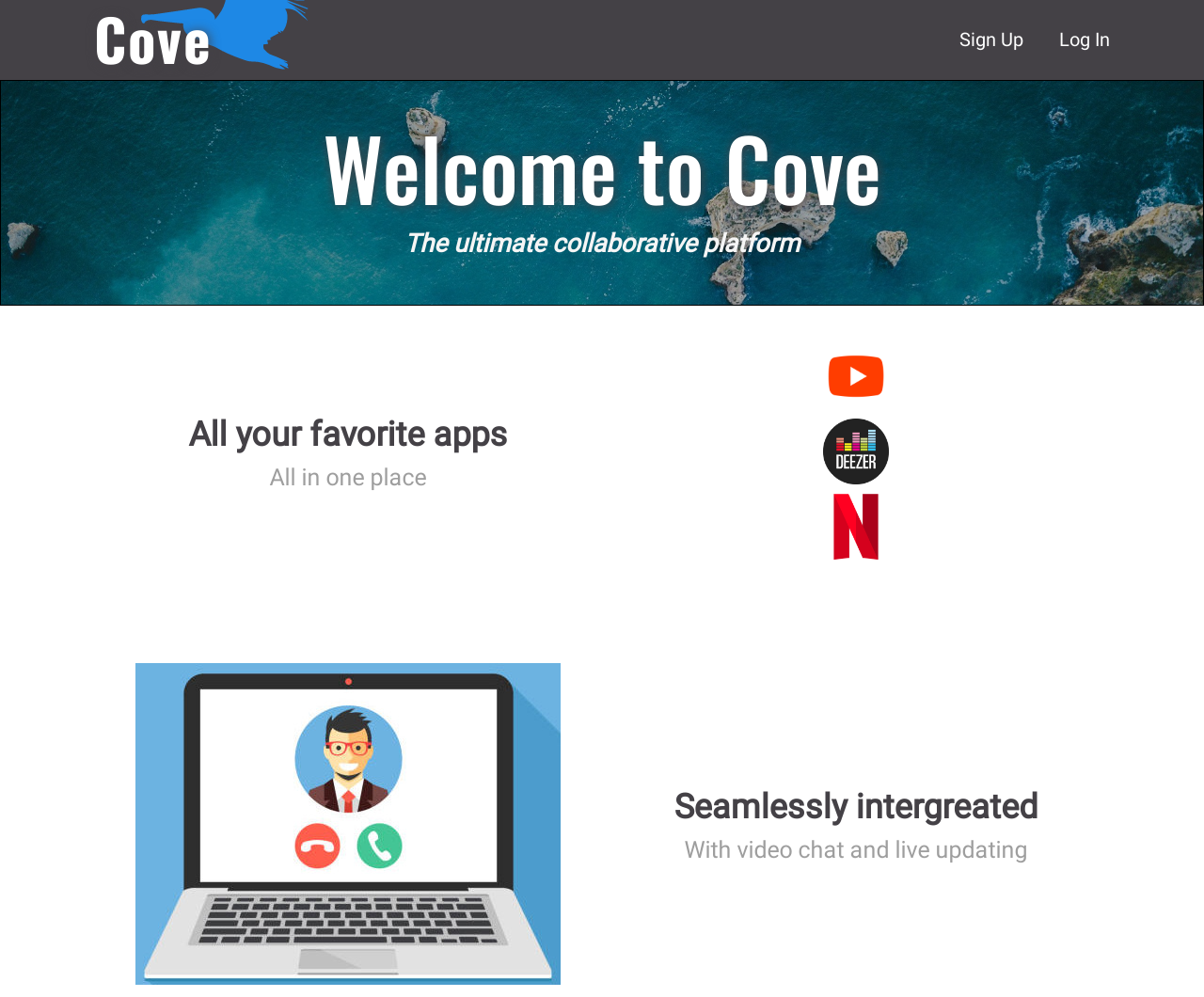 Cove Main Page