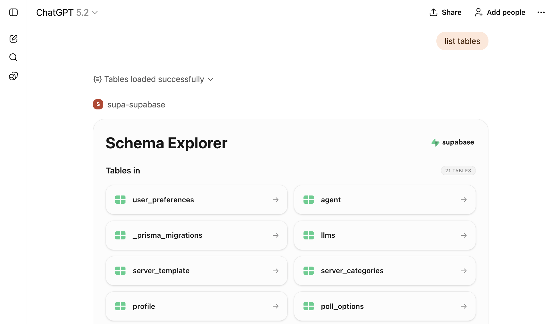 Supabase MCP Server
