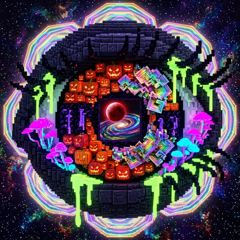 The Voxel Labyrinth Eye — Sovereign Relic