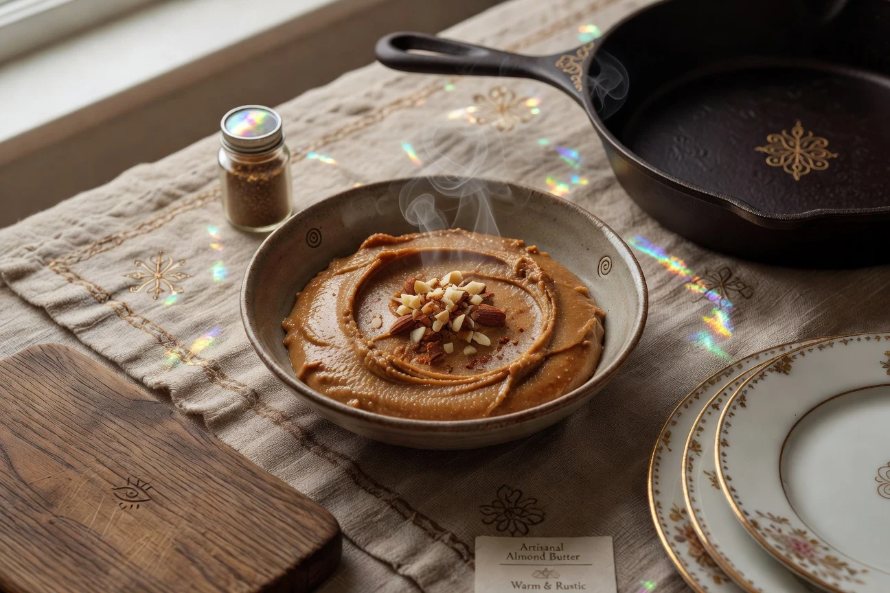 2. Almond Butter Photographic Plate