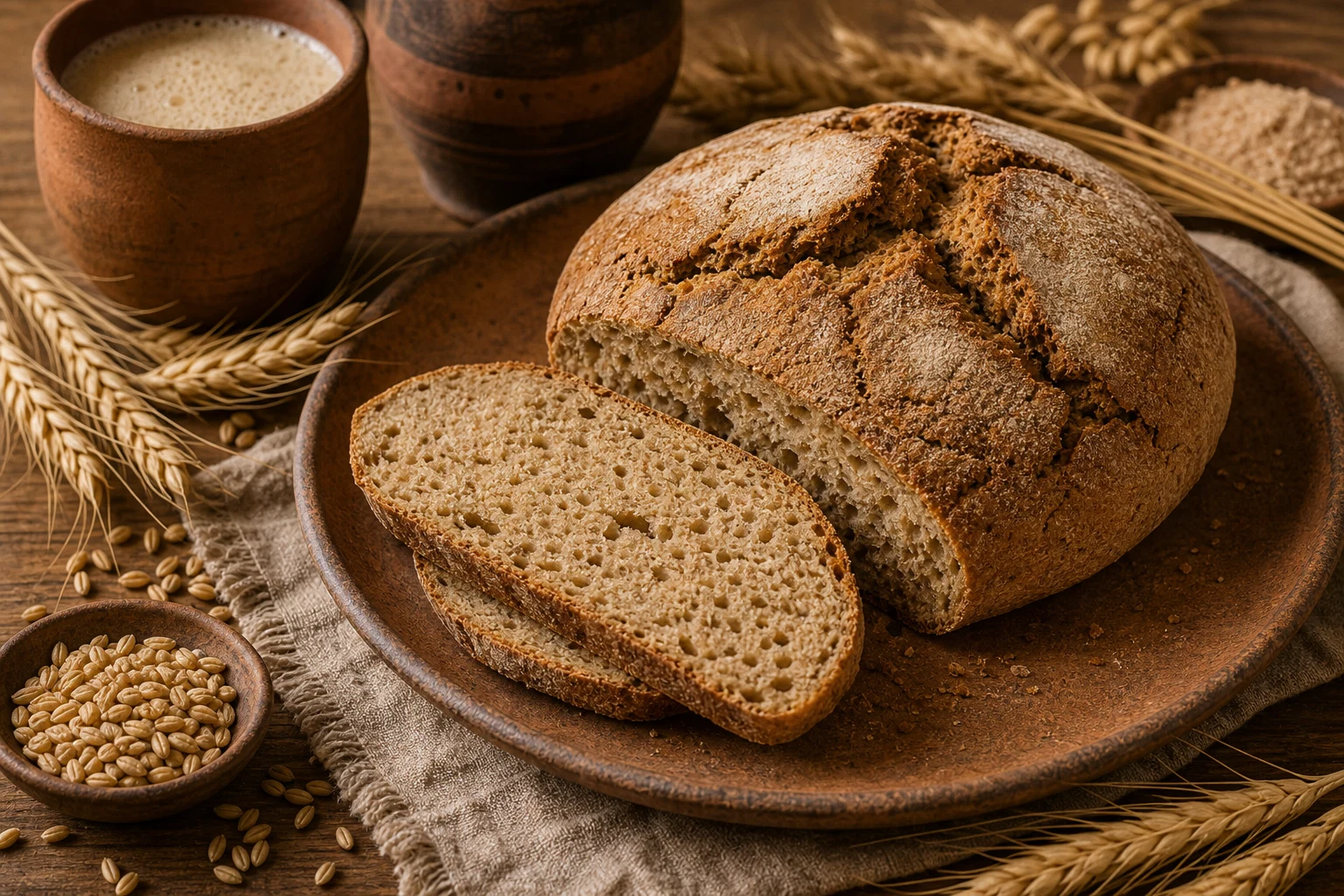 6. Ancient Egypt (~2000 BC) — Beer Bread Photographic Plate