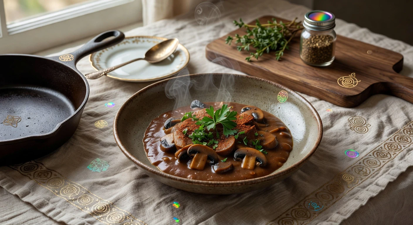 2. Brown Gravy (Mushroom) Photographic Plate