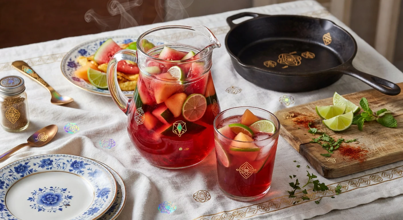 6. Market Agua Fresca Photographic Plate
