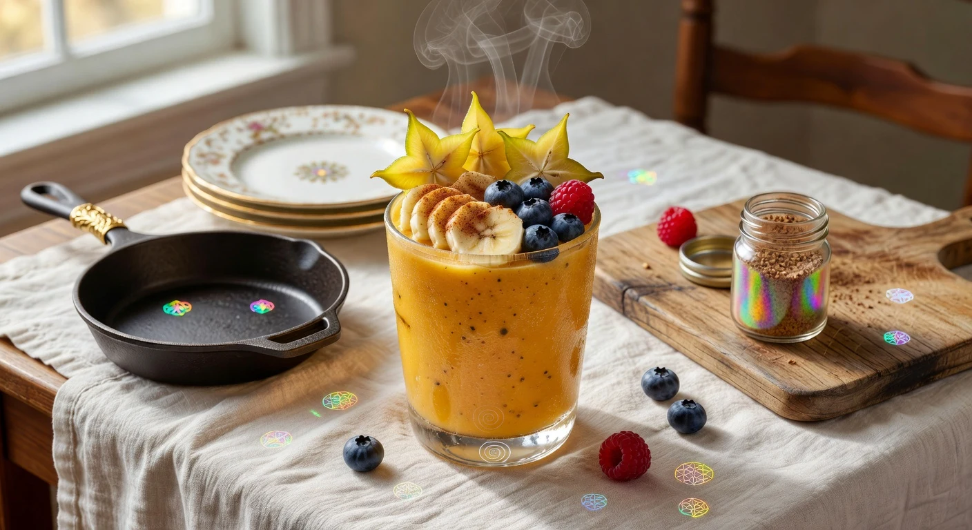 1. Caribbean Passion Smoothie Photographic Plate