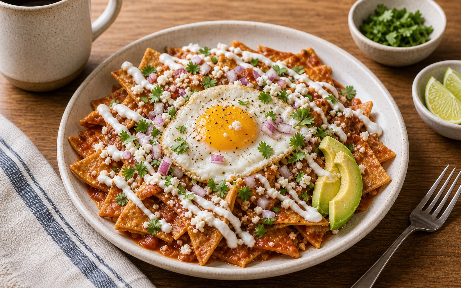 15. Stale-Tortilla Magic Chilaquiles Photographic Plate