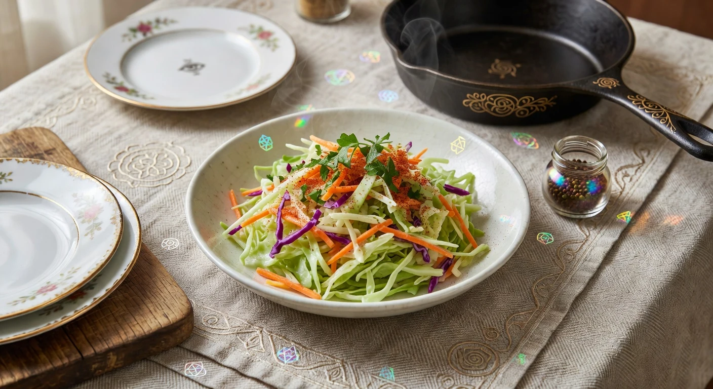 2. Picnic Coleslaw Photographic Plate