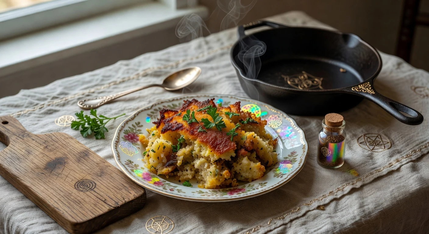 6. Cornbread Stuffing Photographic Plate