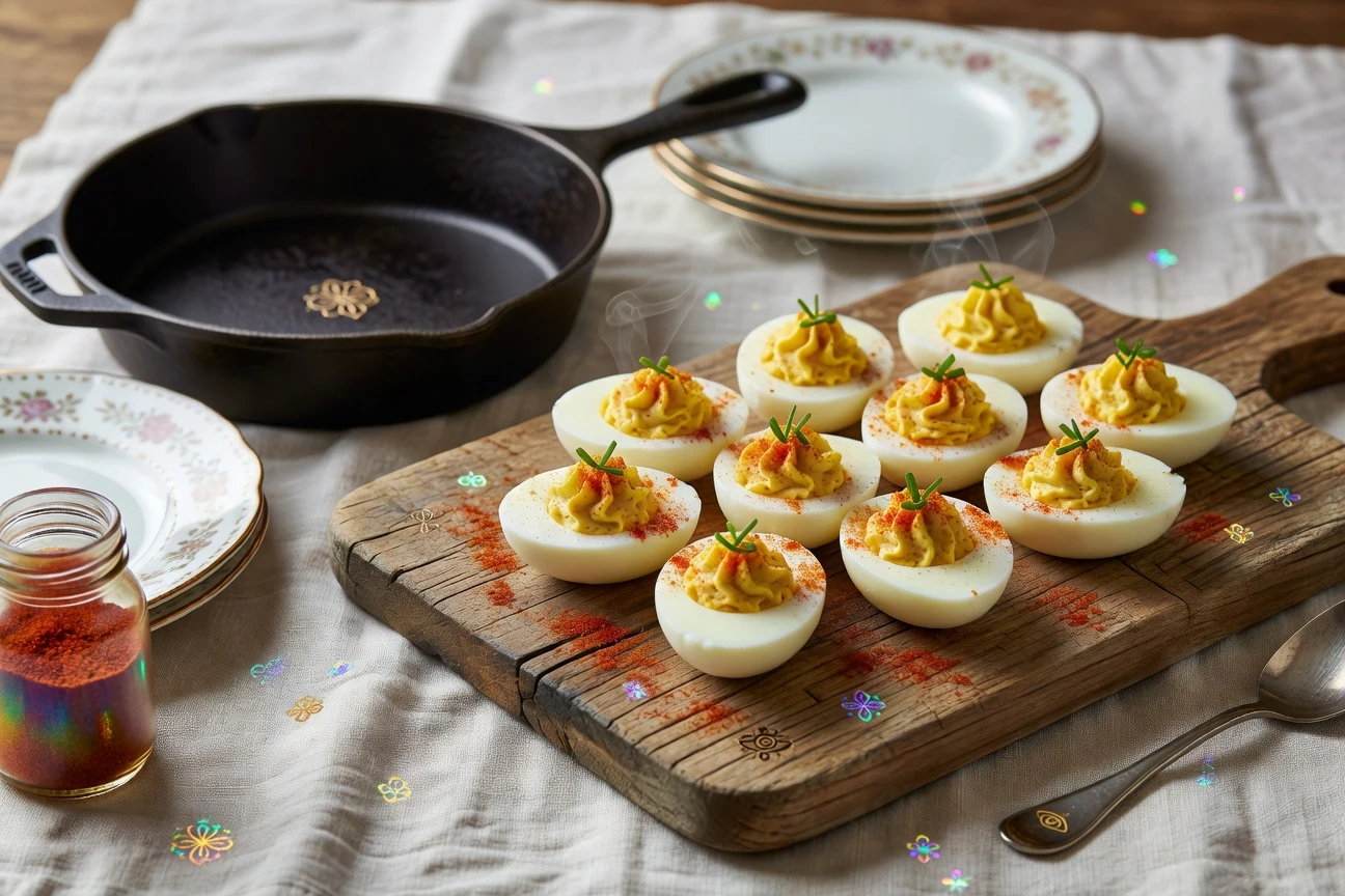 16. Deviled Eggs Photographic Plate
