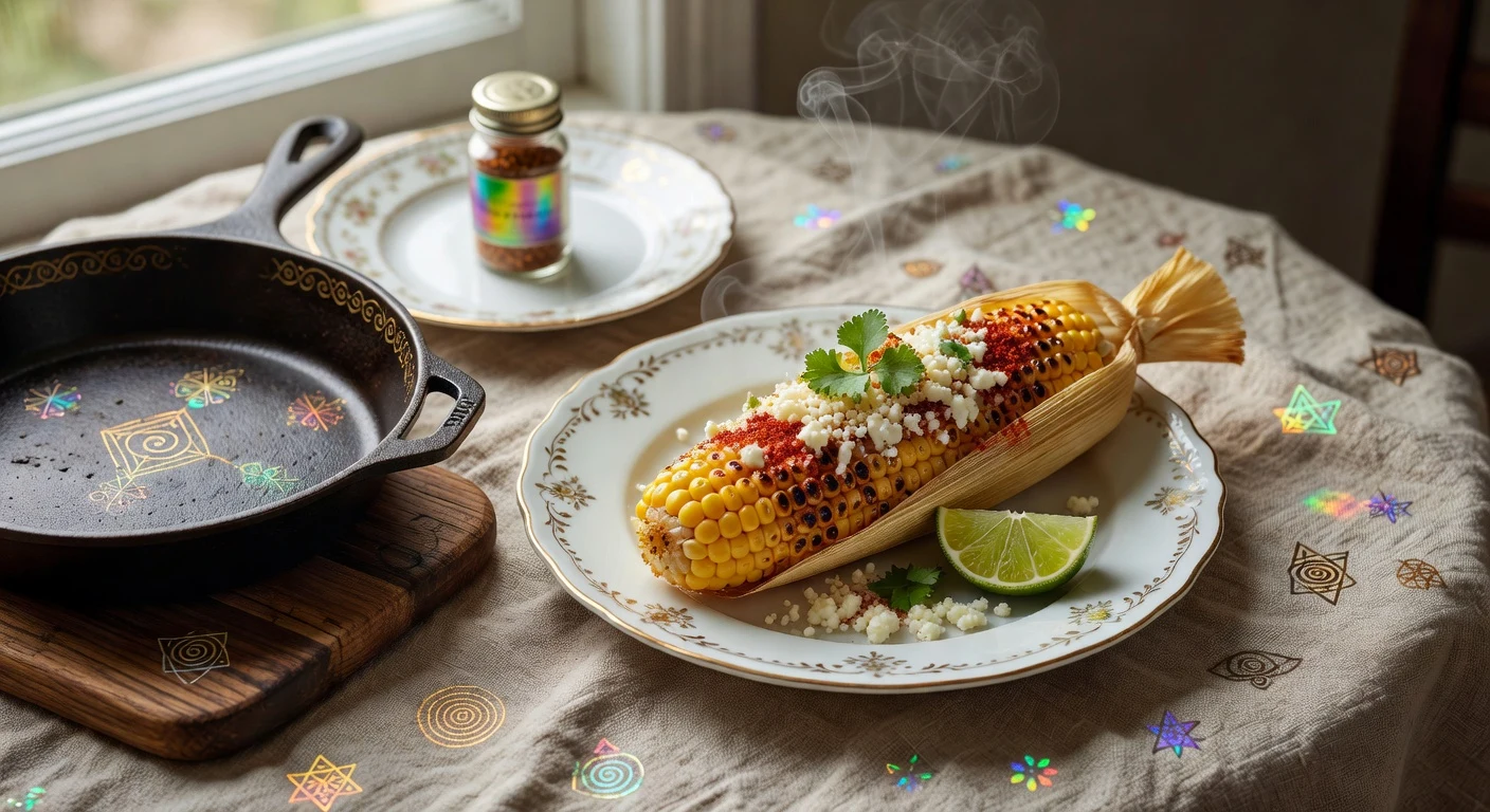 23. Street-Corner Elote Photographic Plate