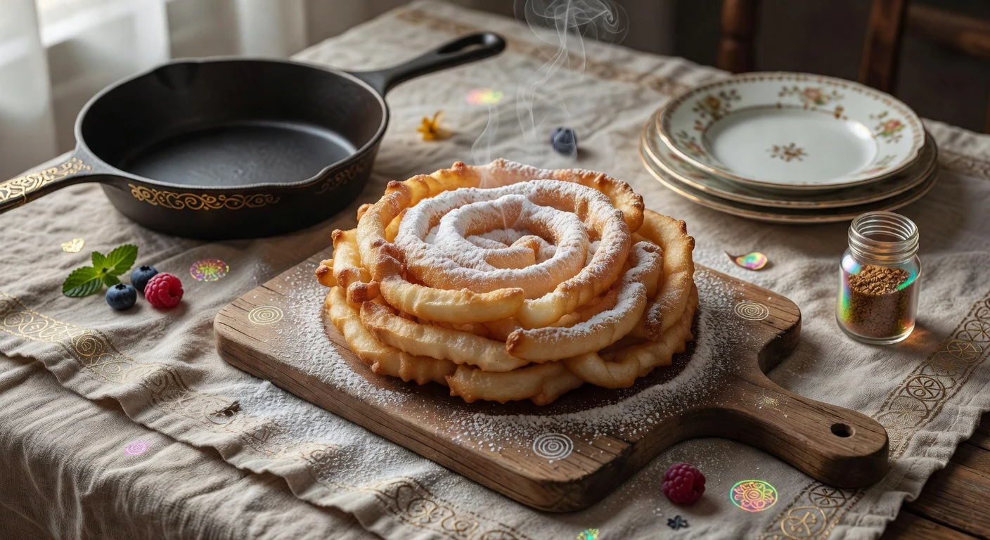 19. Midway Funnel Cake Photographic Plate
