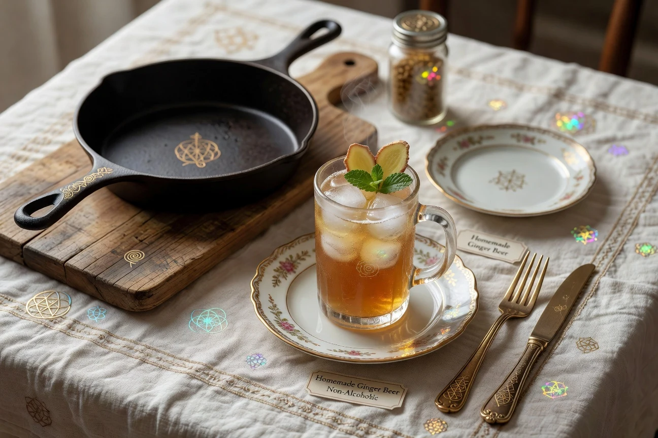 7. Fresh Ginger Beer Photographic Plate