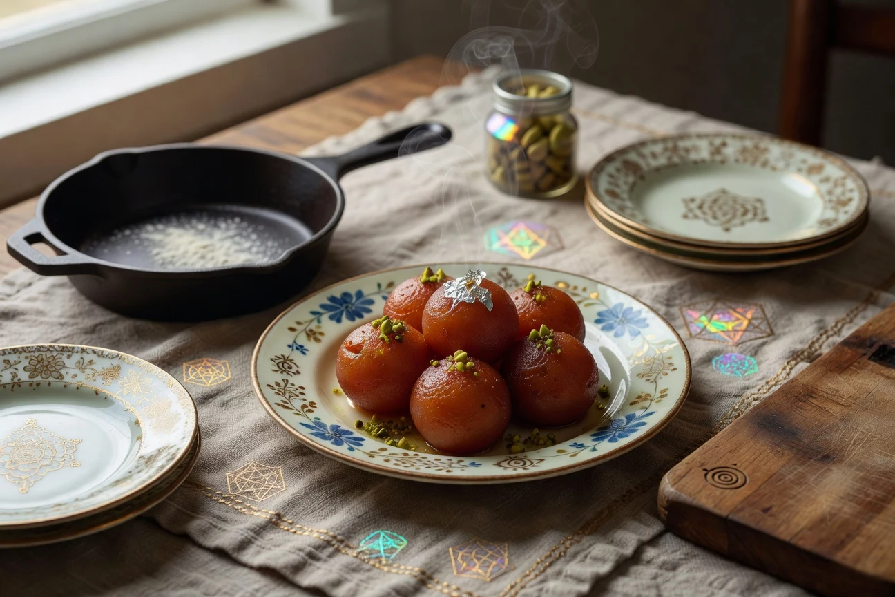 22. Gulab Jamun Photographic Plate