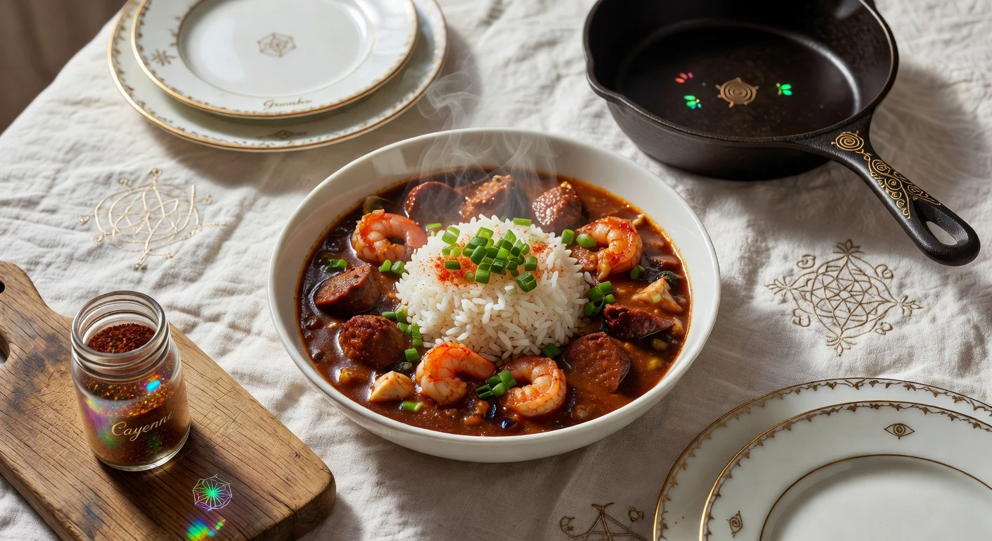 7. Bayou Sunday Gumbo Photographic Plate