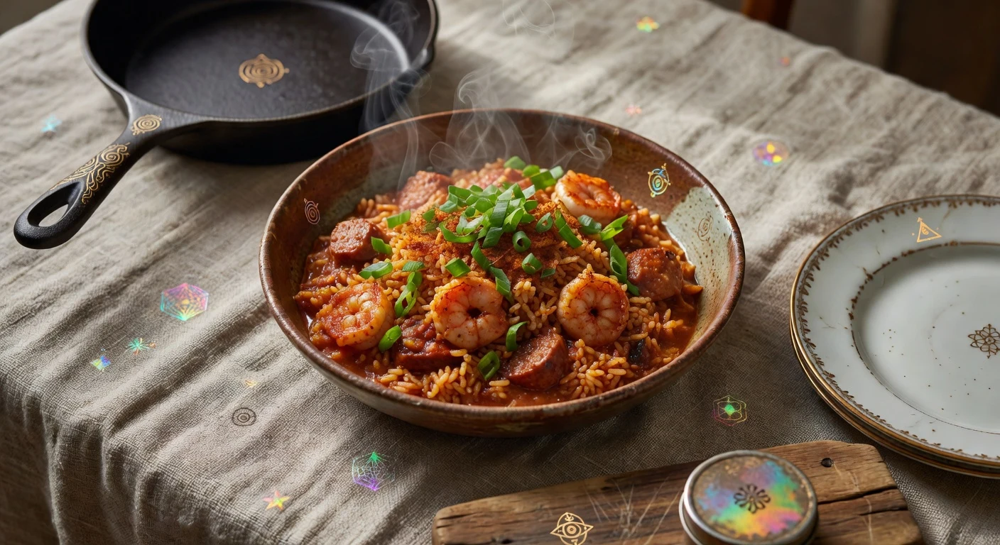8. Big Easy Jambalaya Photographic Plate