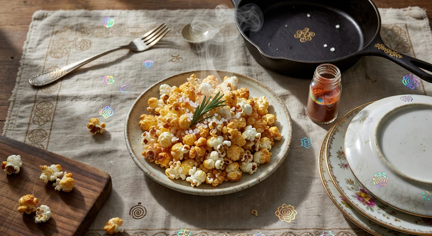 22. Sweet-Salty Kettle Corn Photographic Plate