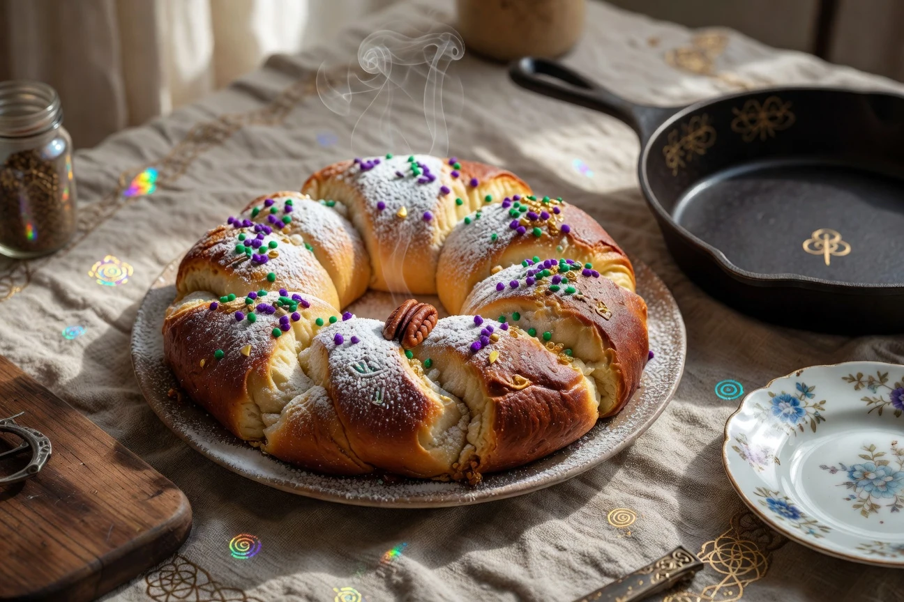 5. King Cake Photographic Plate