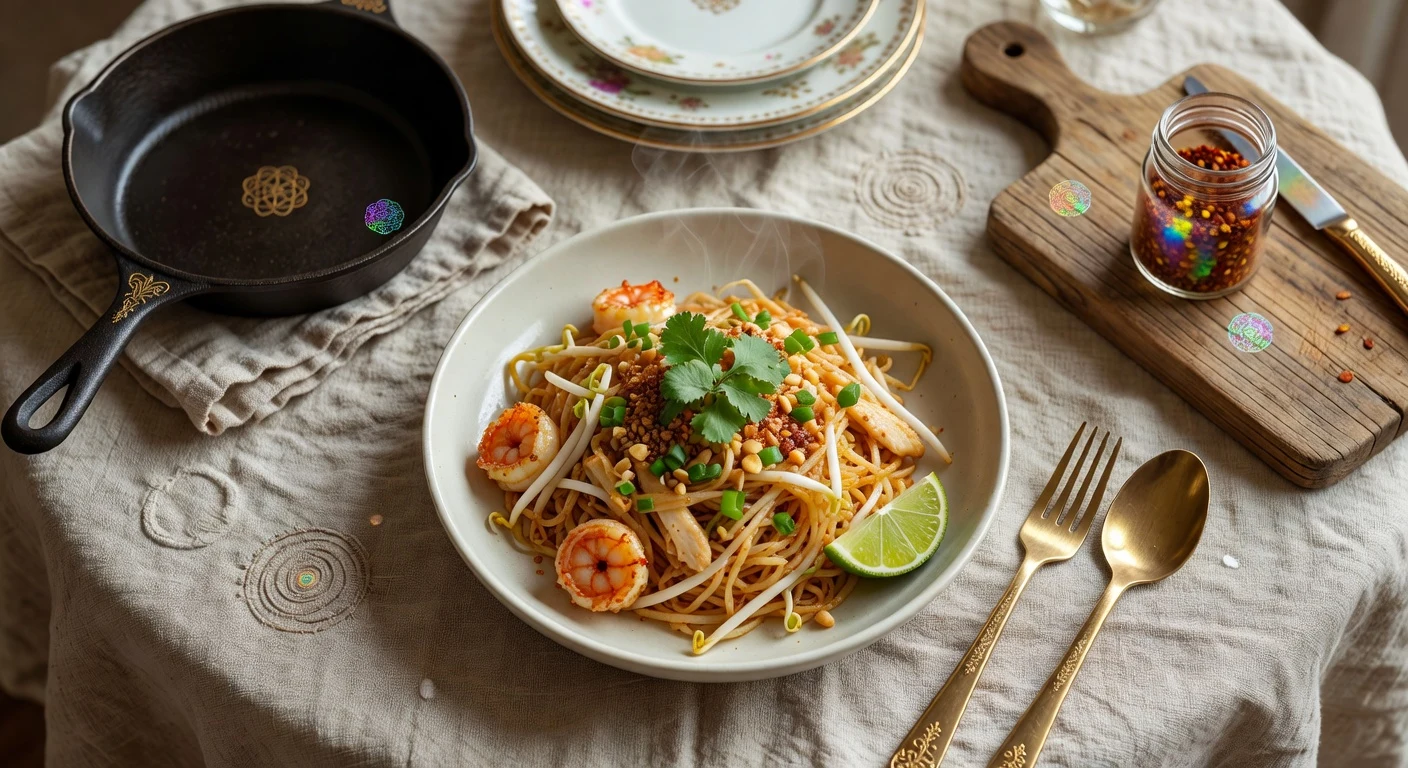 2. Tamarind Street Pad Thai Photographic Plate