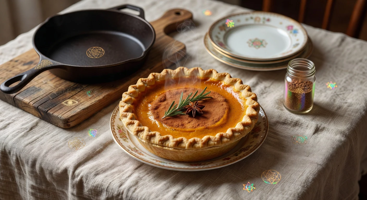 9. Pumpkin Pie Photographic Plate