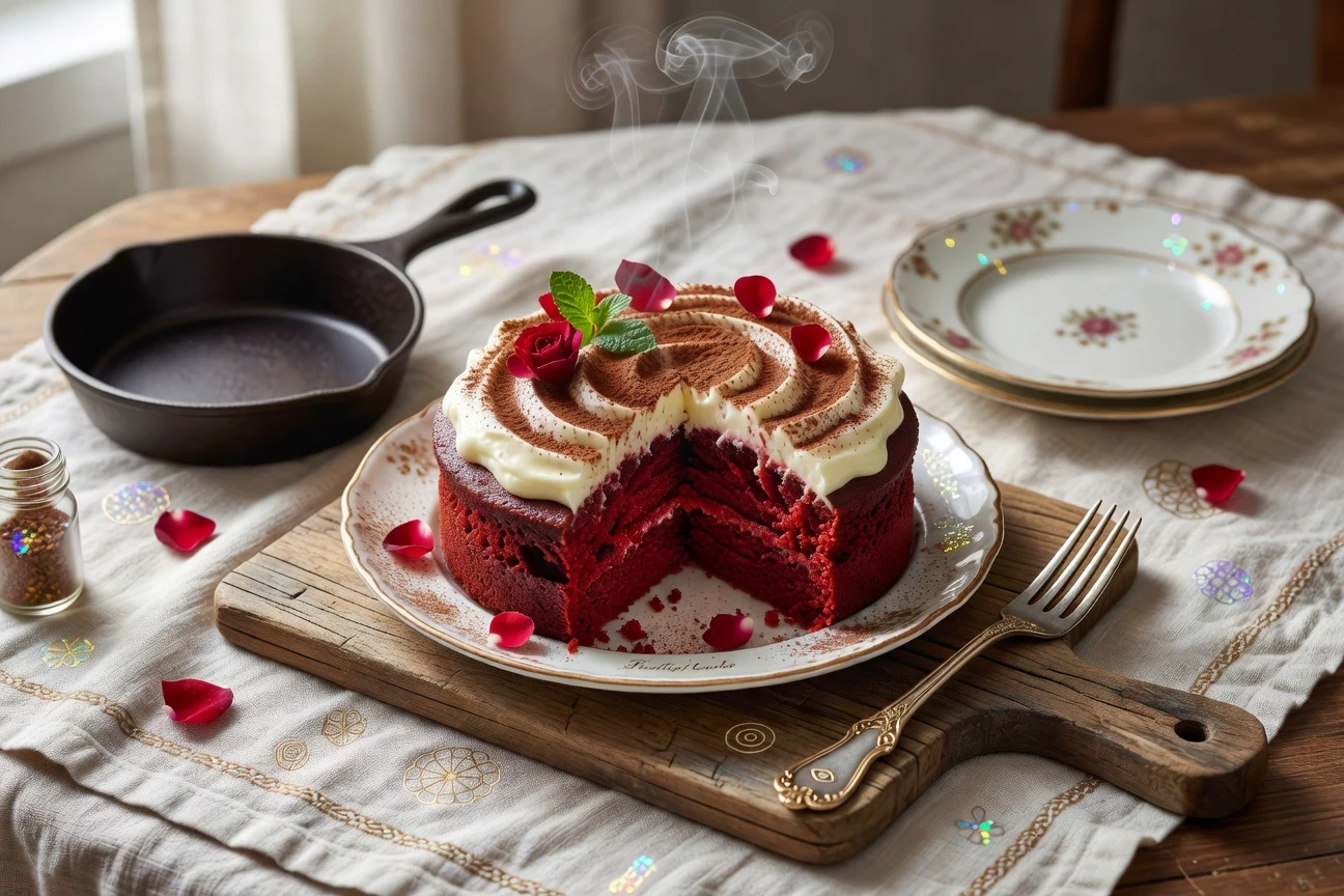 31. Red Velvet Cake Photographic Plate