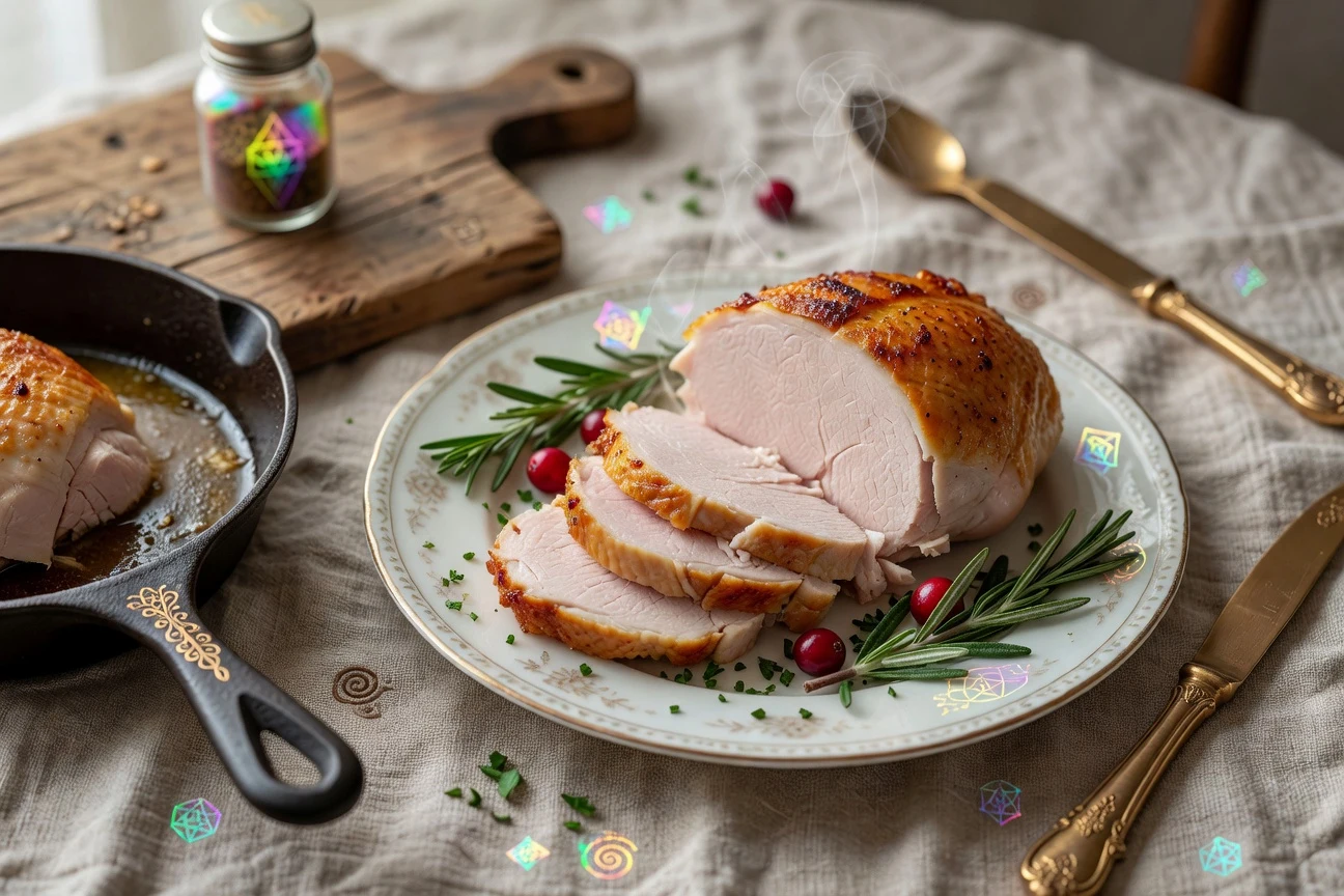 5. Holiday Roast Turkey Breast Photographic Plate
