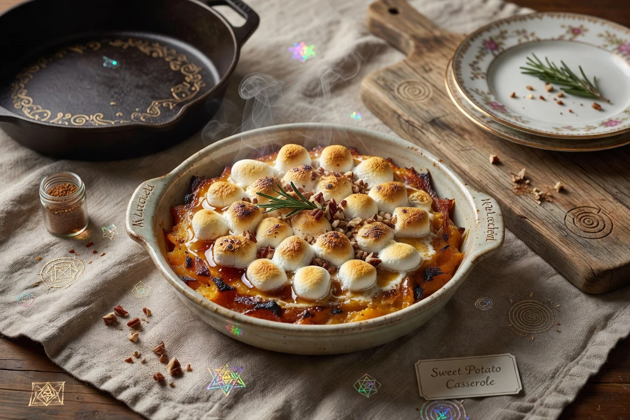 10. Sweet Potato Casserole Photographic Plate
