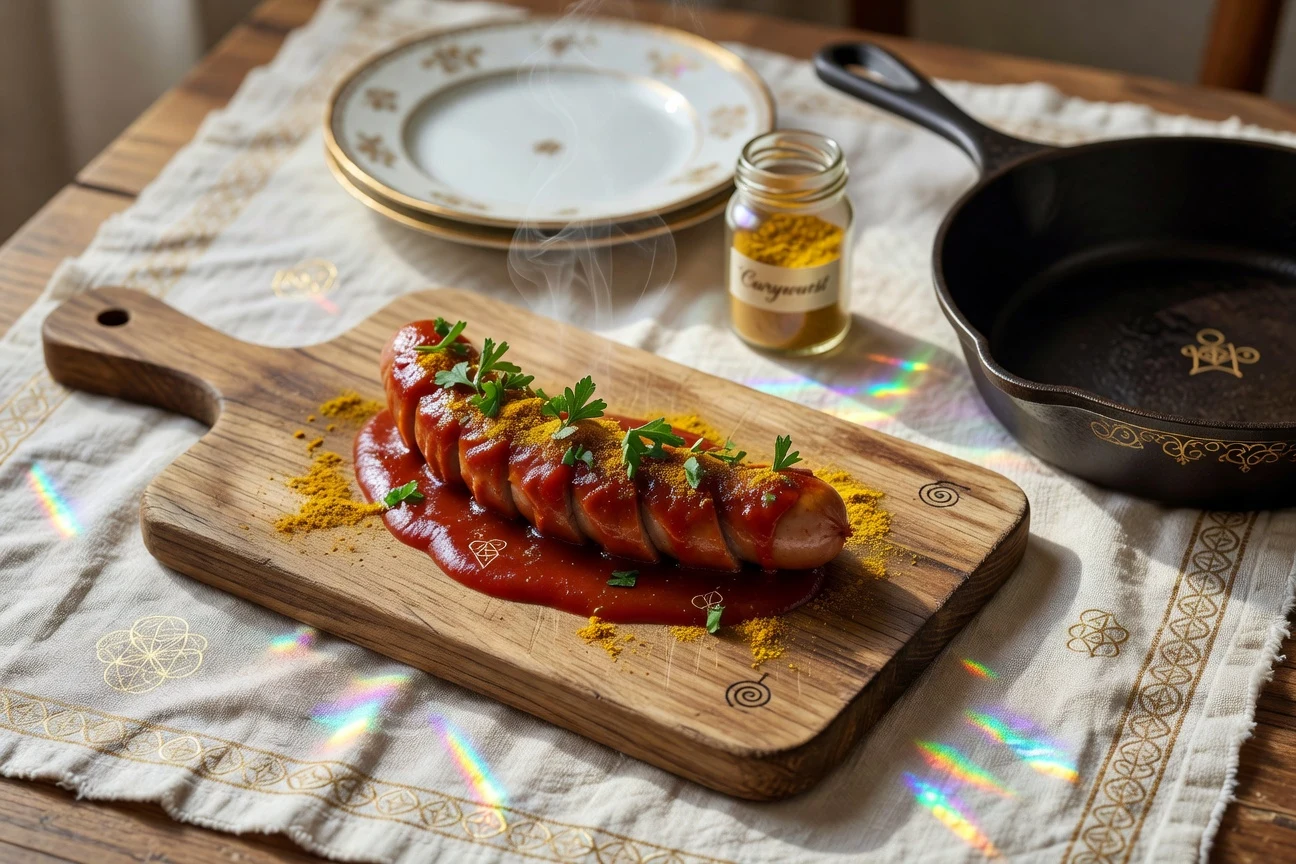 9. Currywurst Sauce Photographic Plate