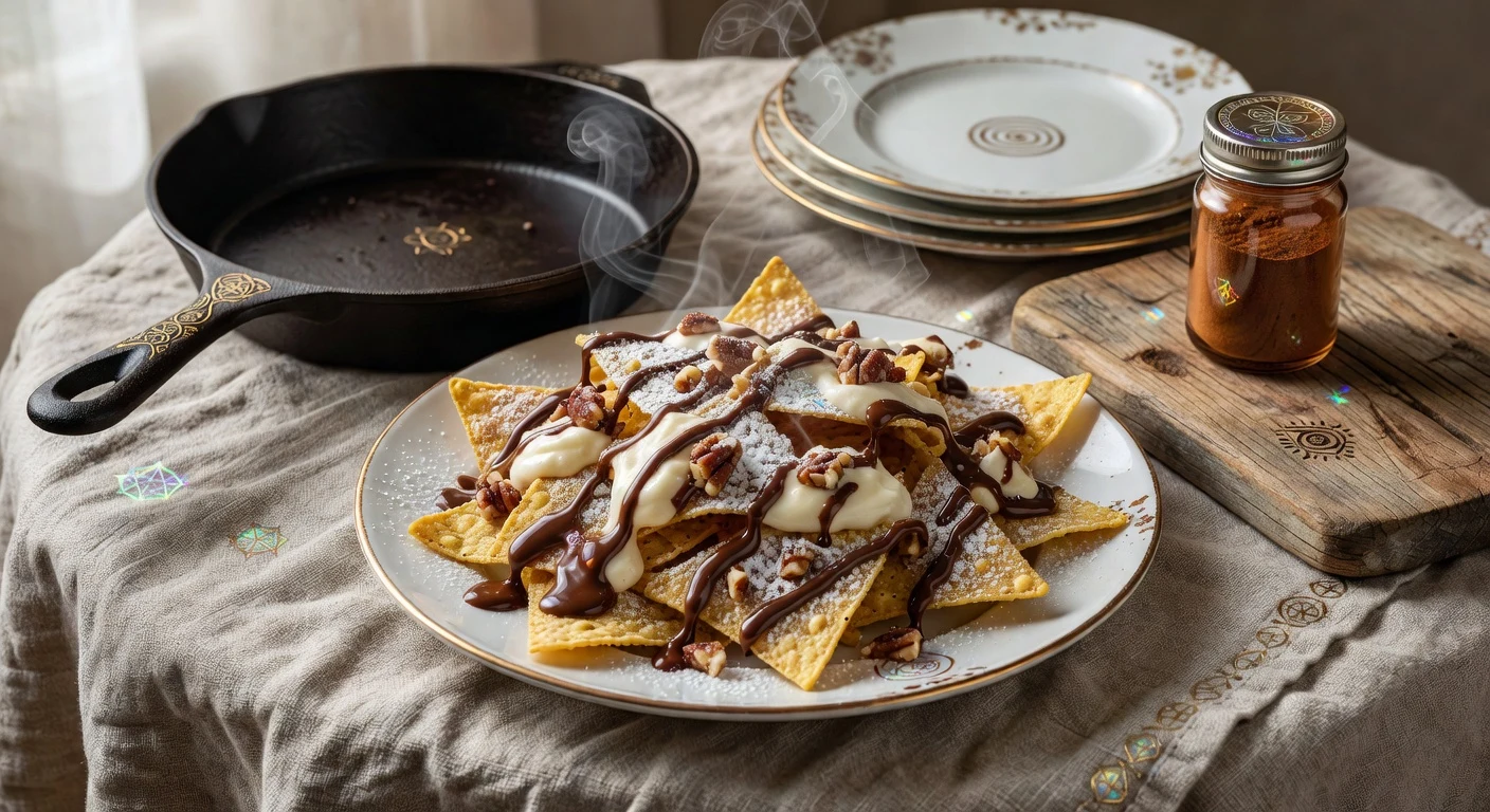 16. Dessert Nachos Photographic Plate