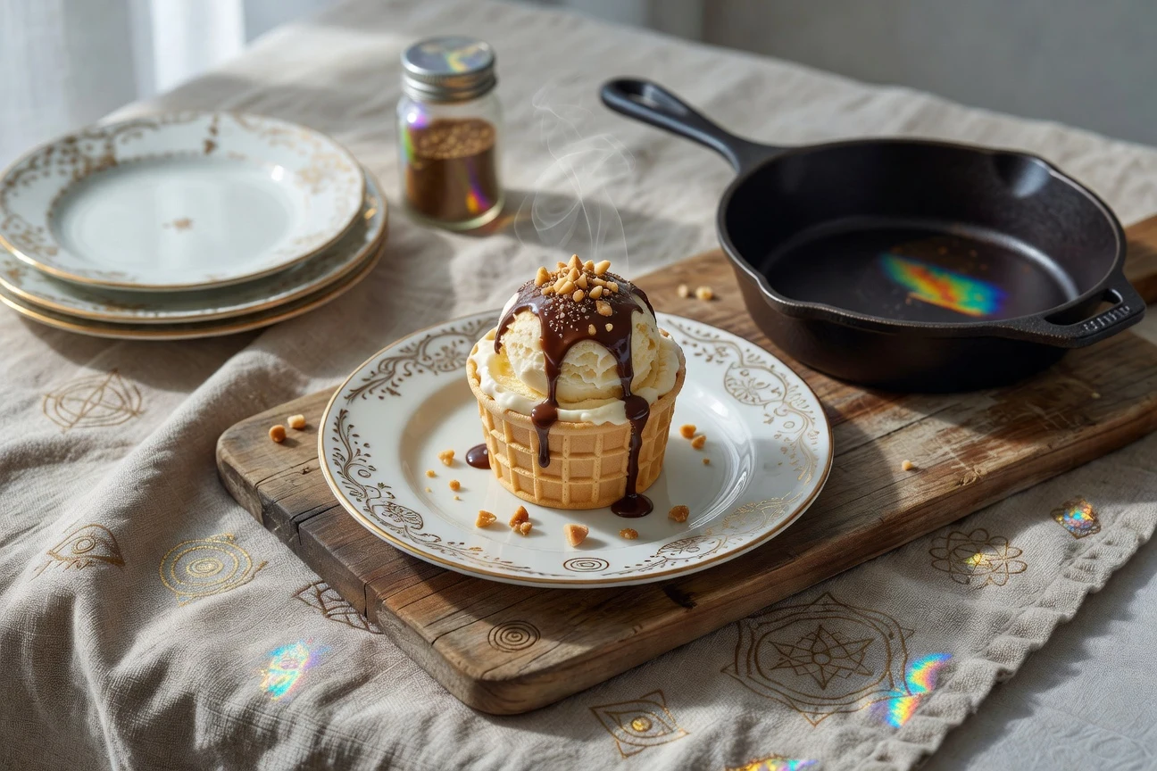 Bob's Drumstick Ice Cream Cone Dupe Photographic Plate
