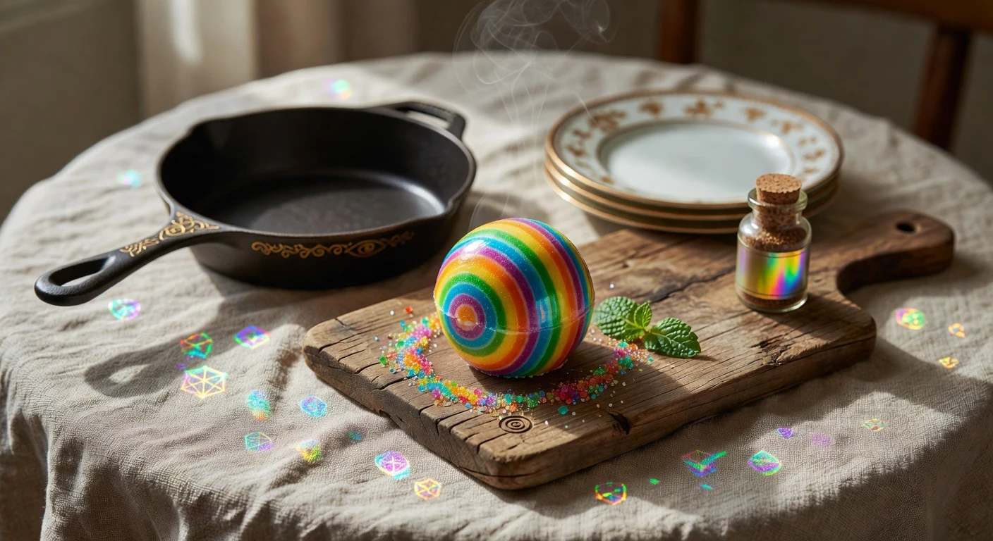 34. Everlasting Gobstopper Dupe (7-Layer Rainbow Jawbreaker) Photographic Plate