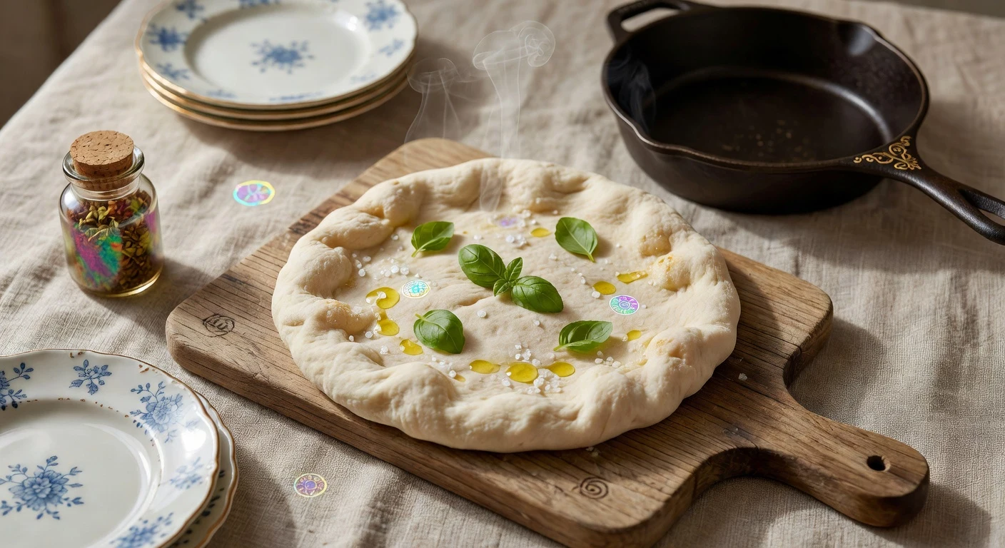 4. GF Pizza Dough Photographic Plate