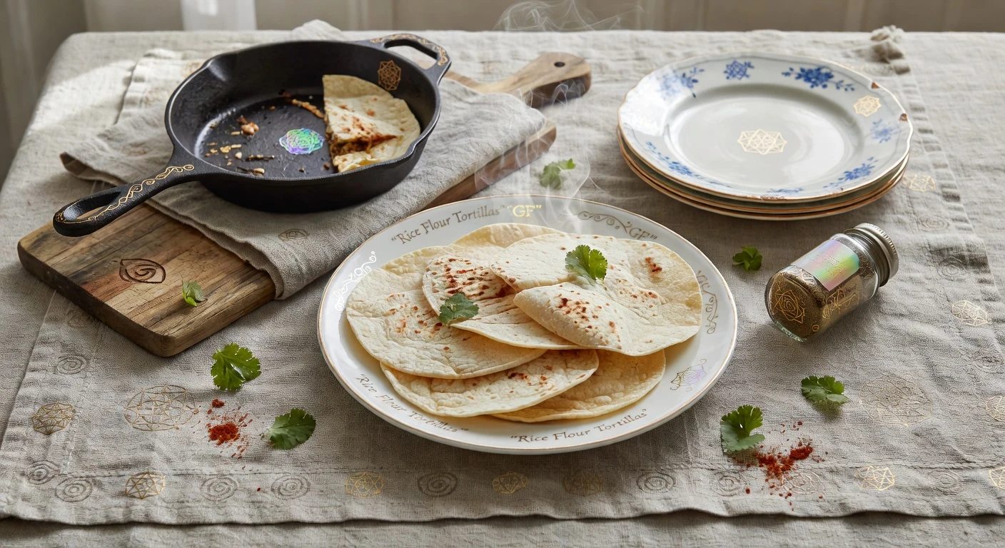 8. GF Tortillas (Rice Flour Based) Photographic Plate