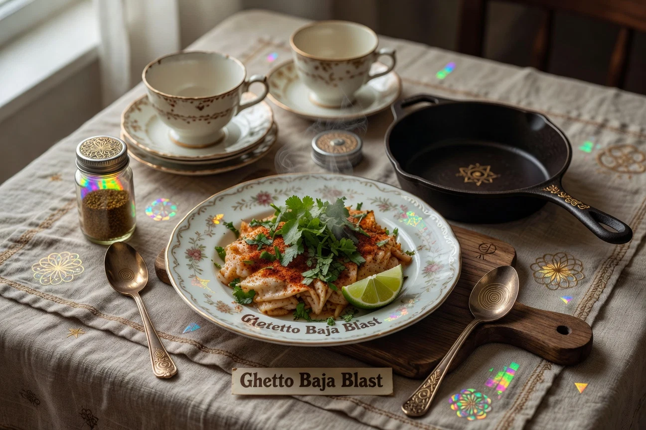 17. "Ghetto Baja Blast" Photographic Plate