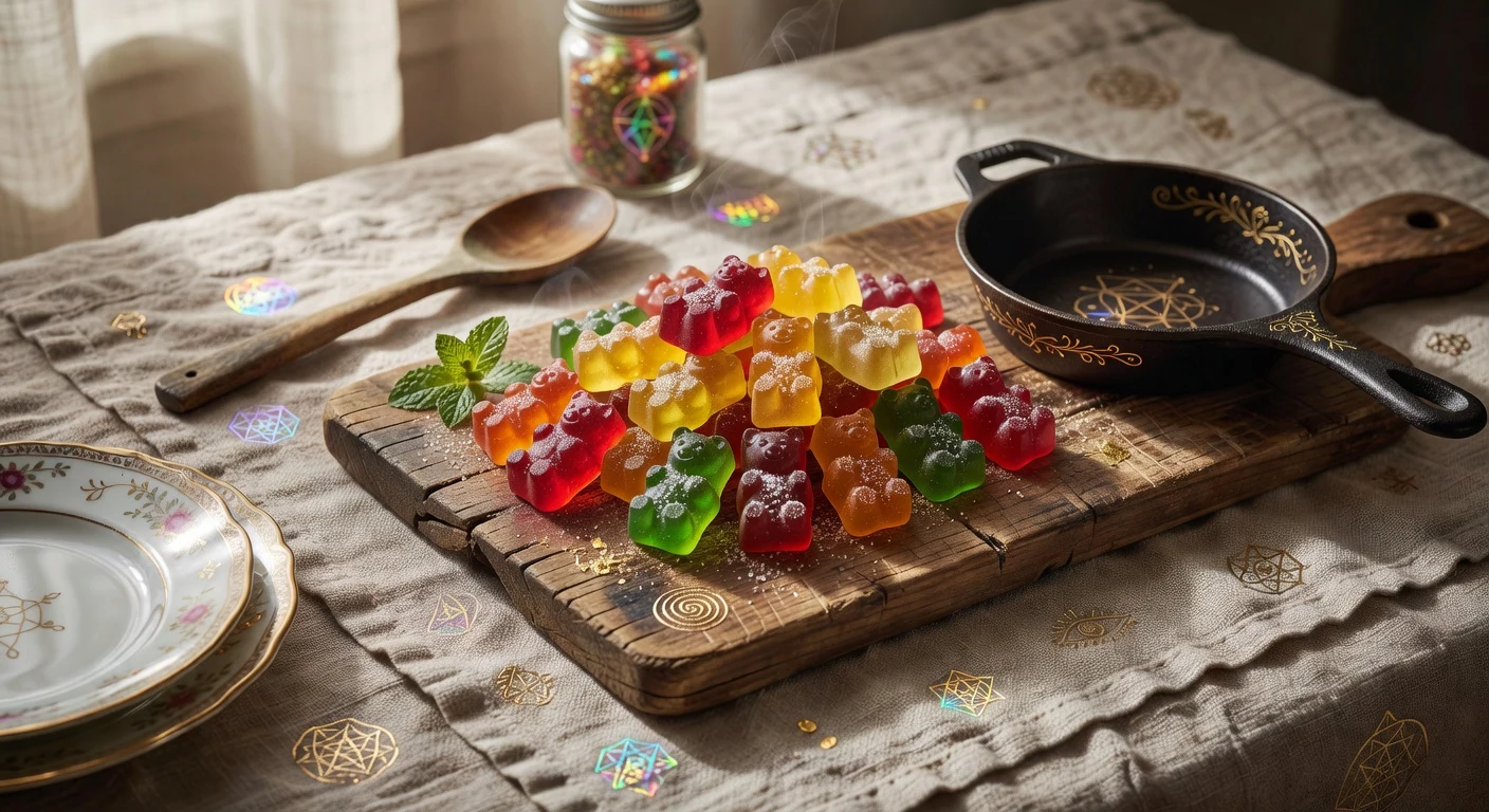 4. Sour Gummy Worms Dupe (Trolli/Haribo Style) Photographic Plate