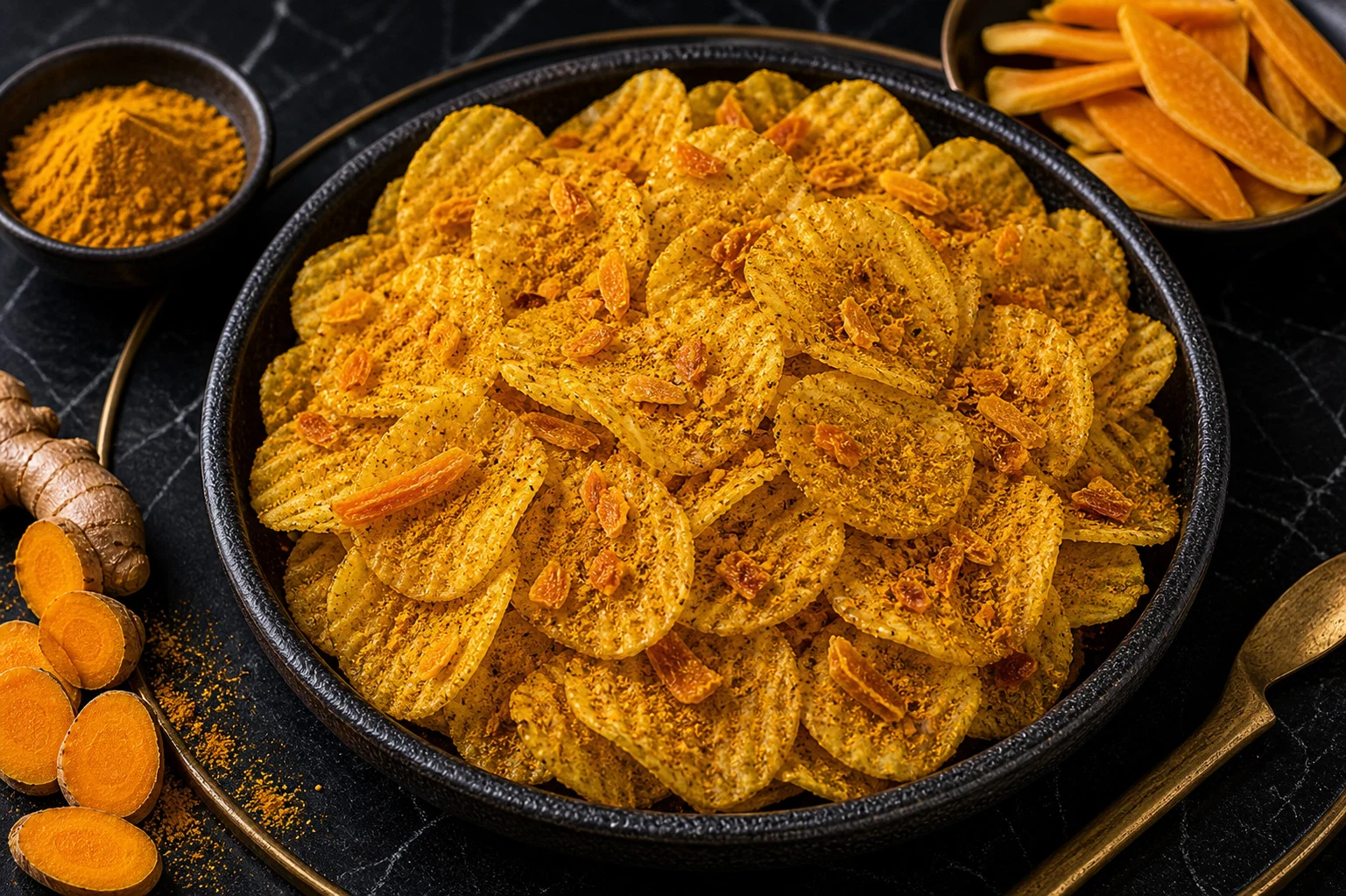 13. HASTUR -- Turmeric & Dried Mango Photographic Plate
