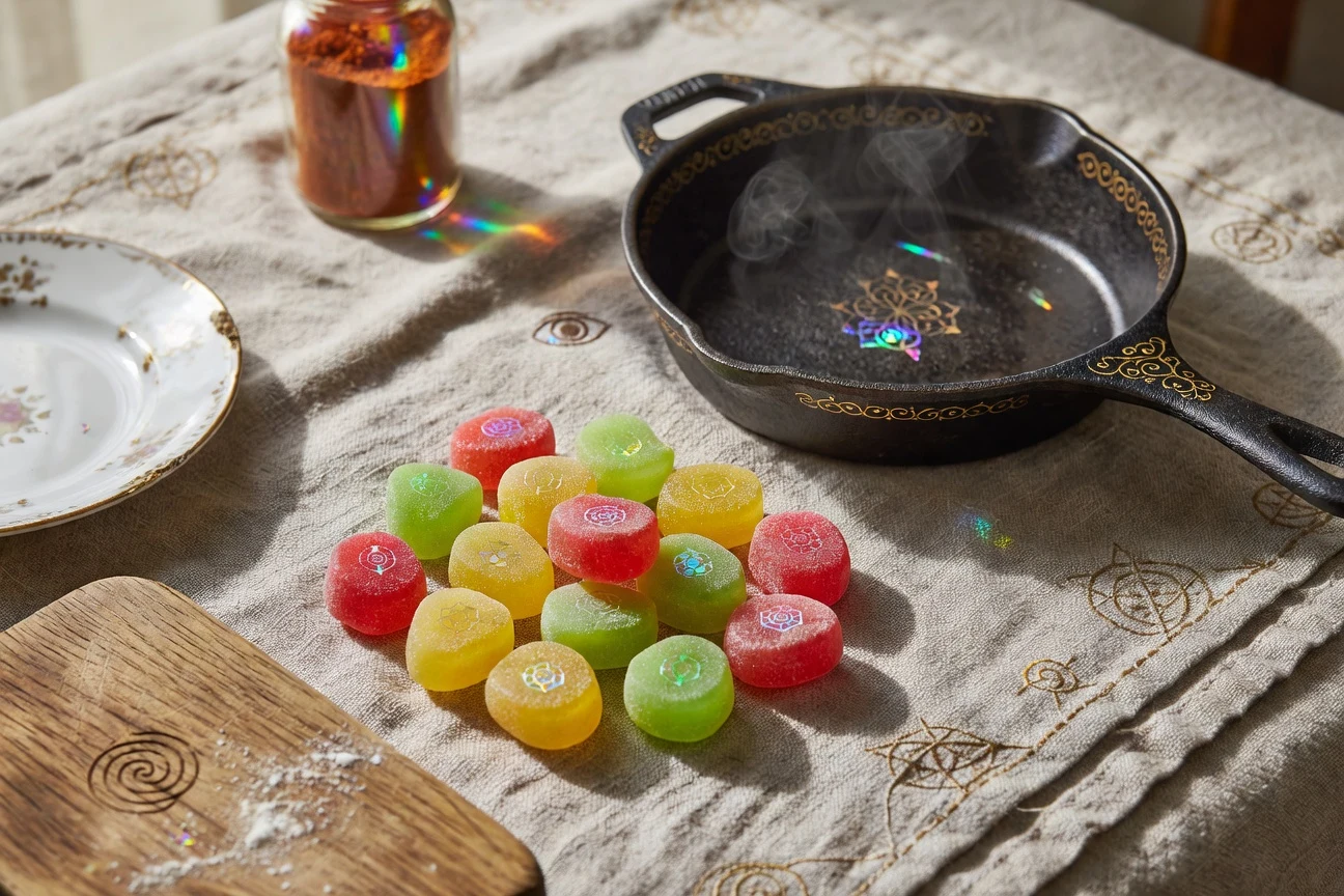 7. Hi-Chew Dupe (Japanese Chewy Fruit Candy) Photographic Plate