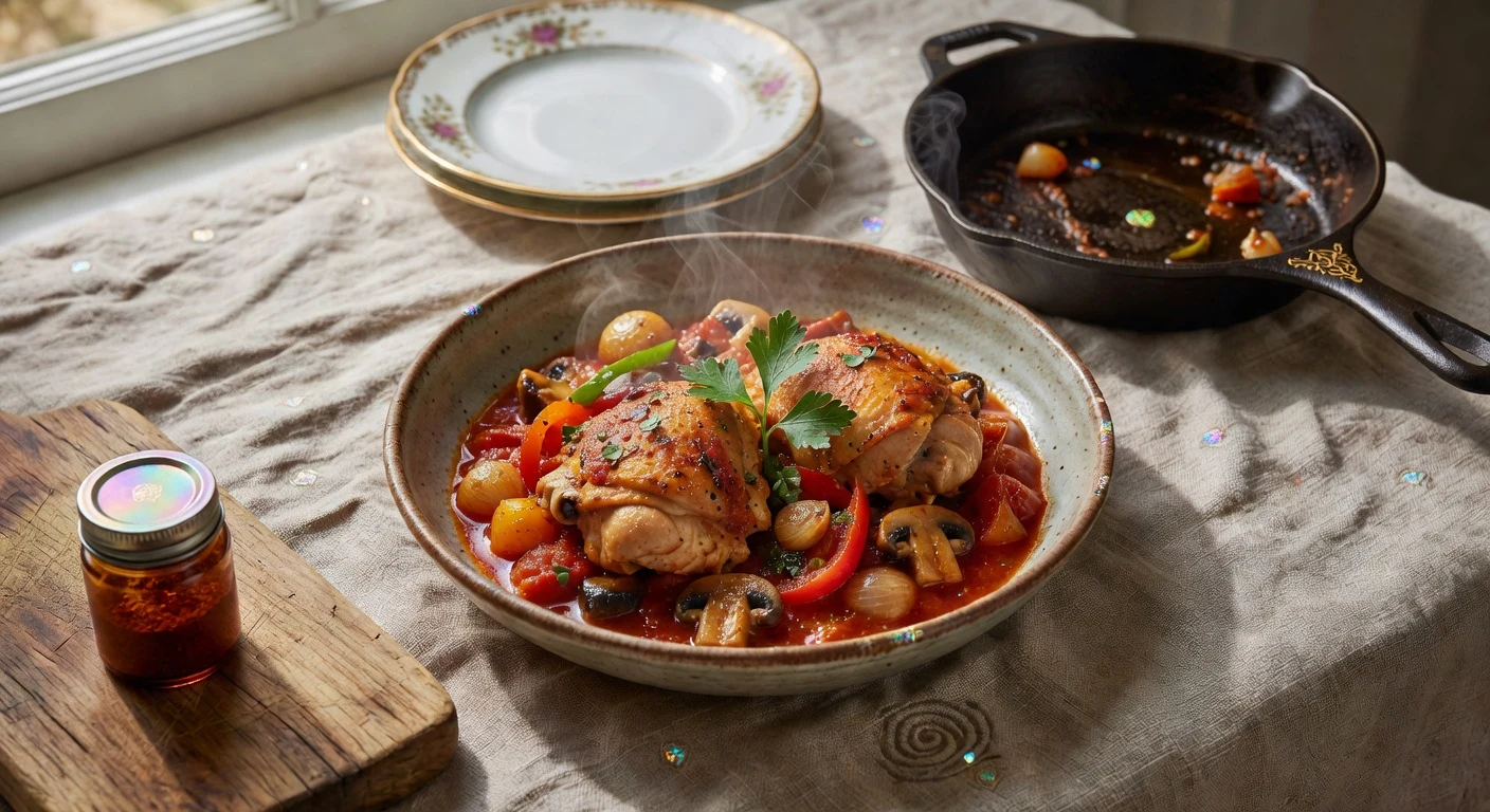 3. Hunter's Chicken Cacciatore Photographic Plate